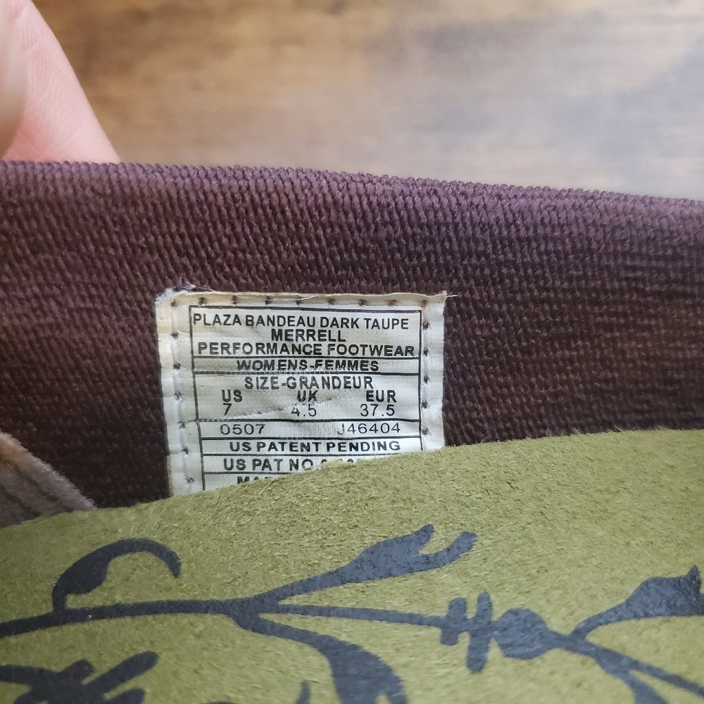 Merrell Plaza Bandeau Dark Taupe - Picture 6 of 8